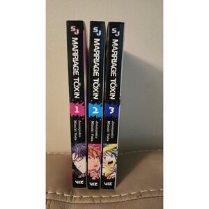 Marriage Toxin Lot Of 3  (vol. 1-3) English Manga Lot Viz media English